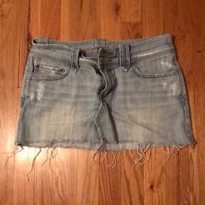 Abercrombie and Fitch mini skirt. Sequined on back